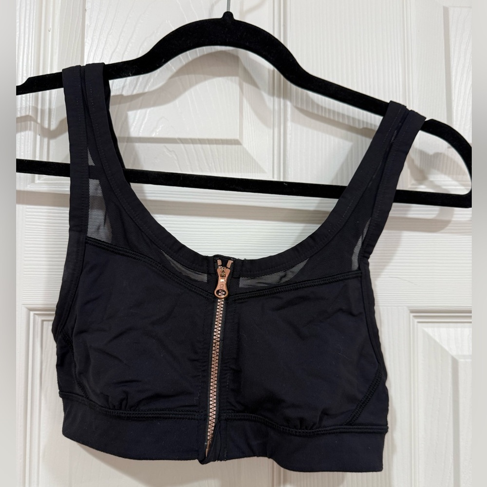 Size 4 Lululemon Zip Up Bra